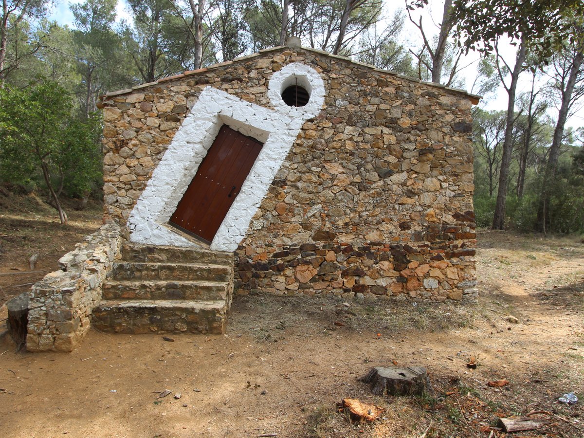 Palamós. Hut of Salvador Dalí
