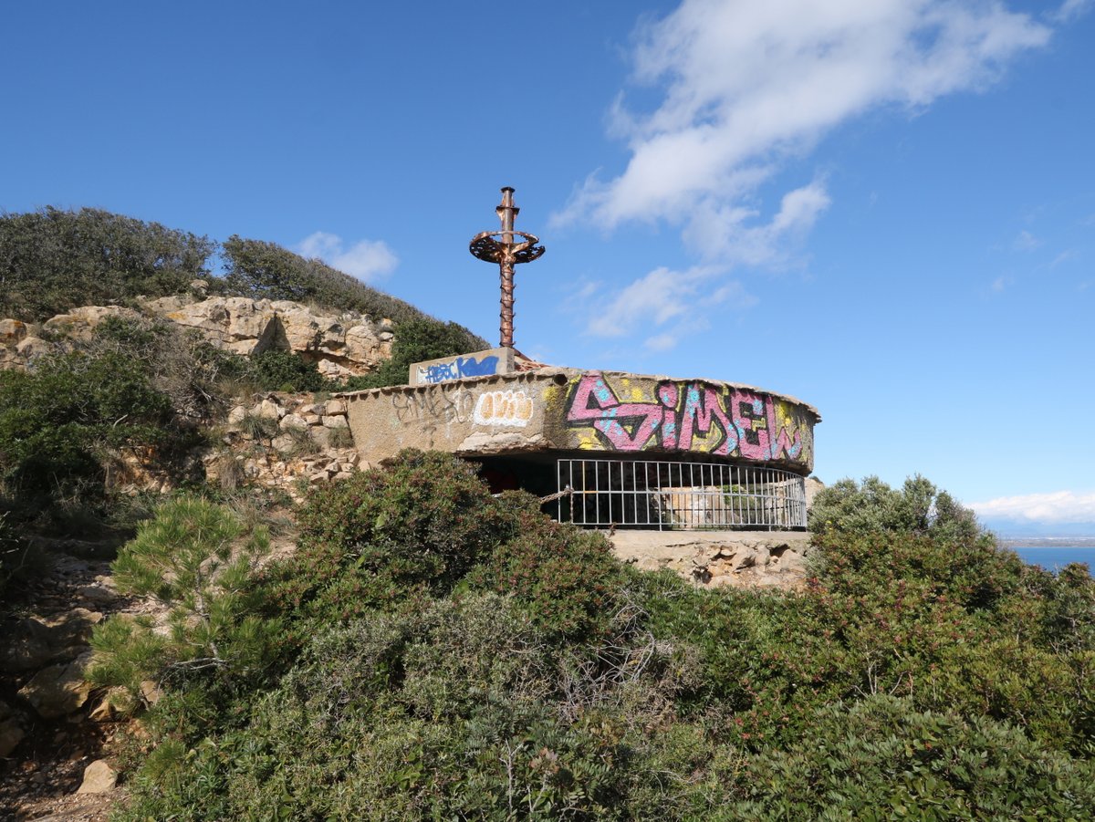 L'Escala. The Montgó Bunker