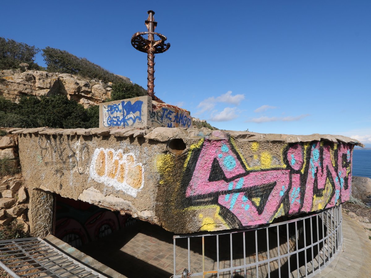 L'Escala. The Montgó Bunker