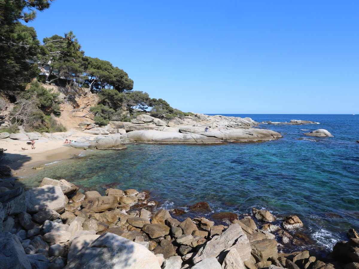 Sant Antoni de Calonge. Cove of Flat Rocks (Cala de Roques Planes)