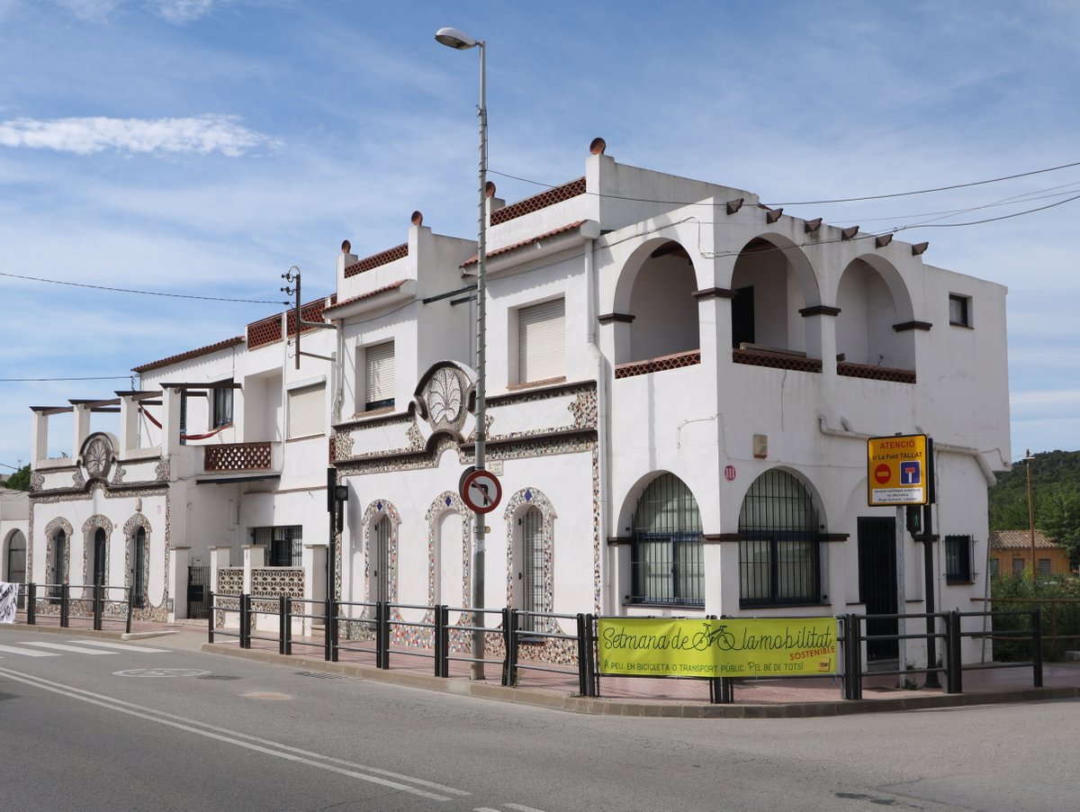 Palamós. Houses on Avinguda de la Llibertat