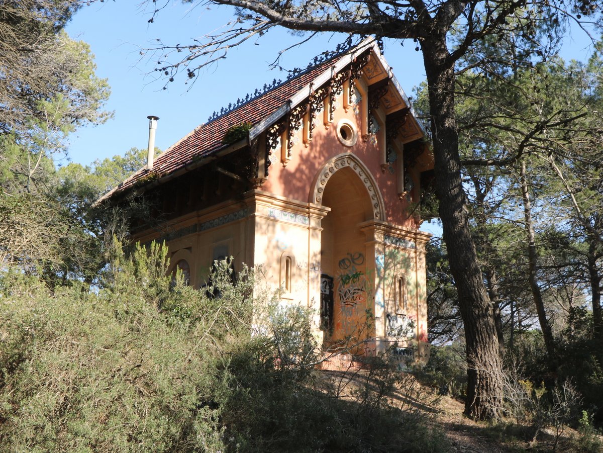 Lloret de Mar. The houses of the Angel