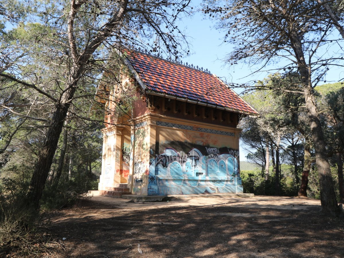 Lloret de Mar. The houses of the Angel