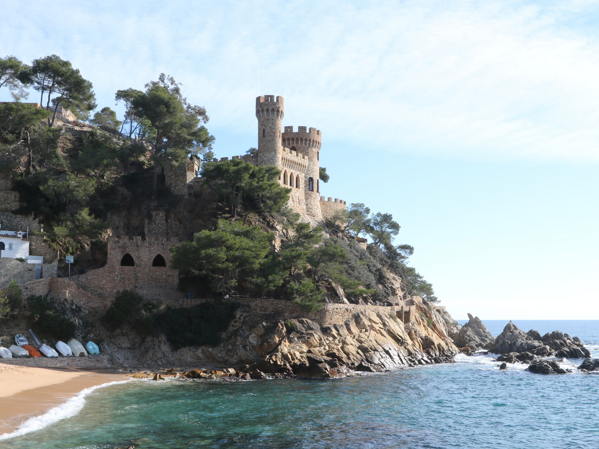 Lloret de Mar. The Castle of Plaja