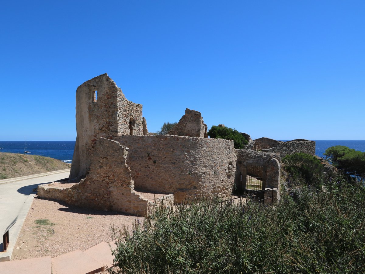 Palamós. Castle of Sant Esteve de Mar
