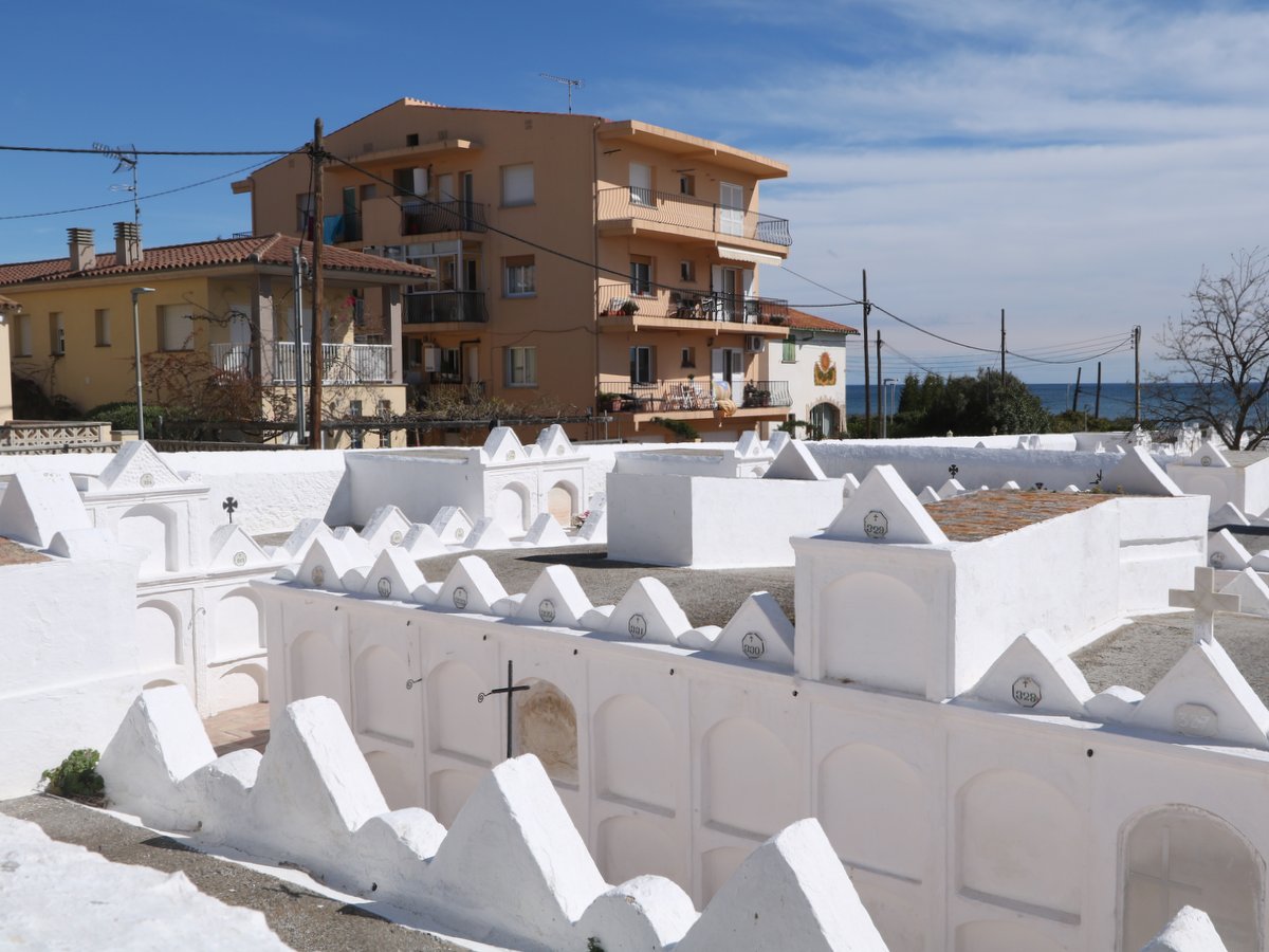 L'Escala. Marine Cemetery