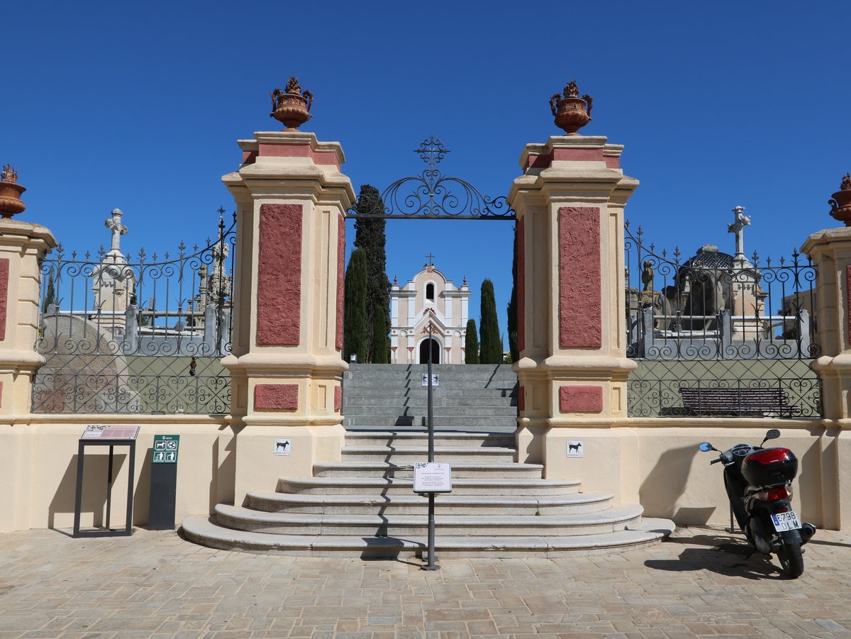 Lloret de Mar. Modernist Cemetery in Lloret de Mar