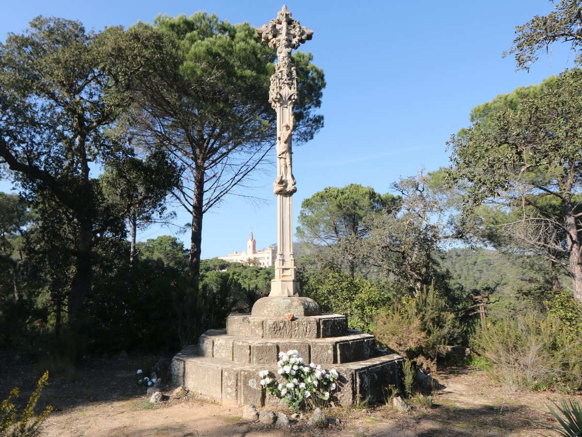 Lloret de Mar. The Cross of Sant Pere del Bosc