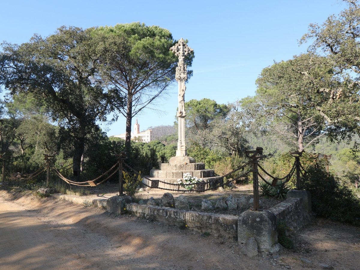 Lloret de Mar. The Cross of Sant Pere del Bosc