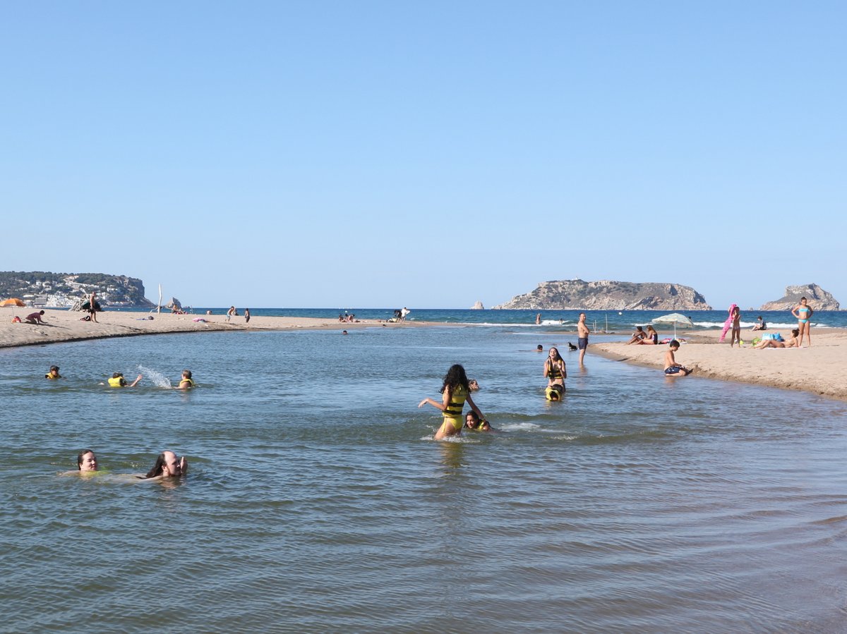 L'Estartit. Gola del Ter Beach