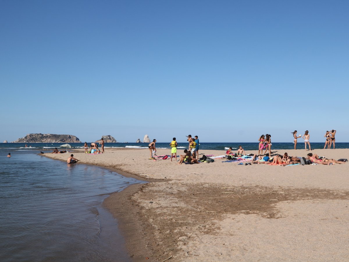 L'Estartit. Gola del Ter Beach