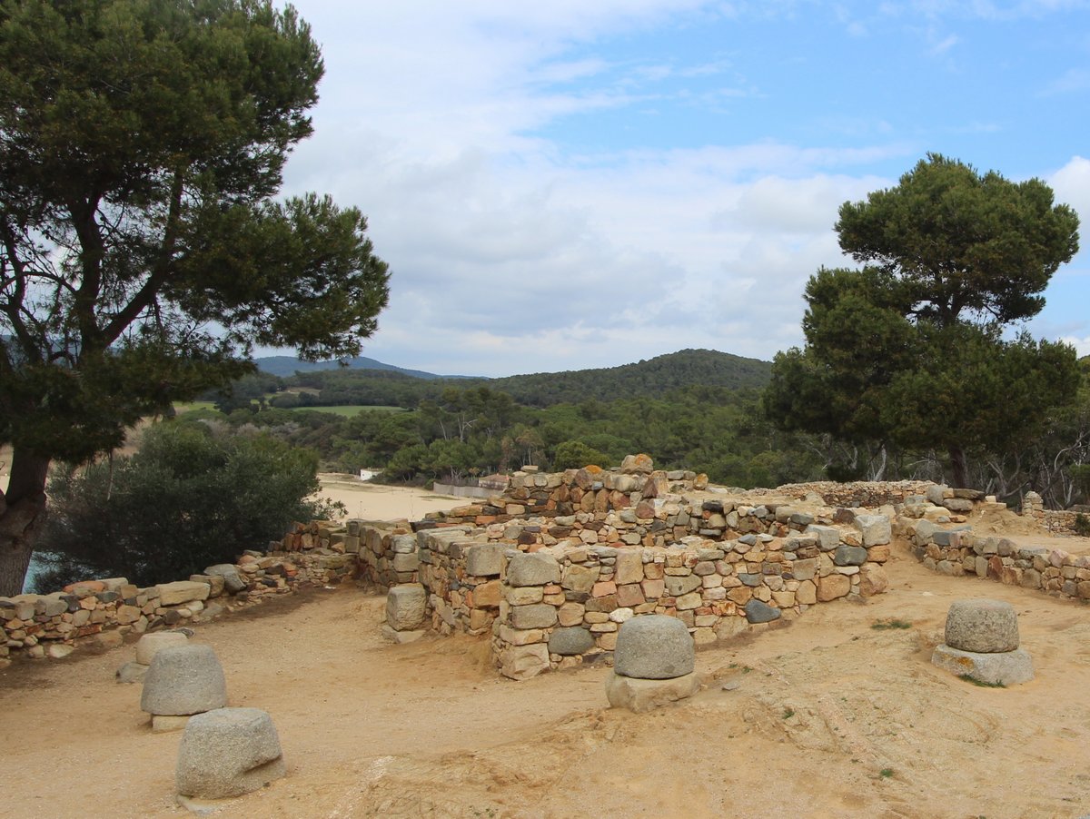 Palamós. Ruins of Poblat ibèric de Castell