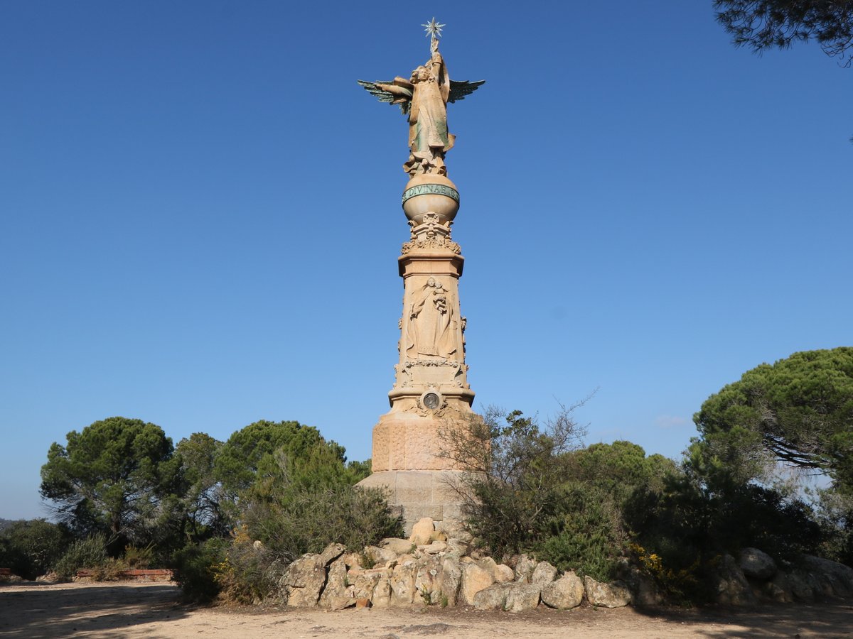 Lloret de Mar. Monument of the Angel
