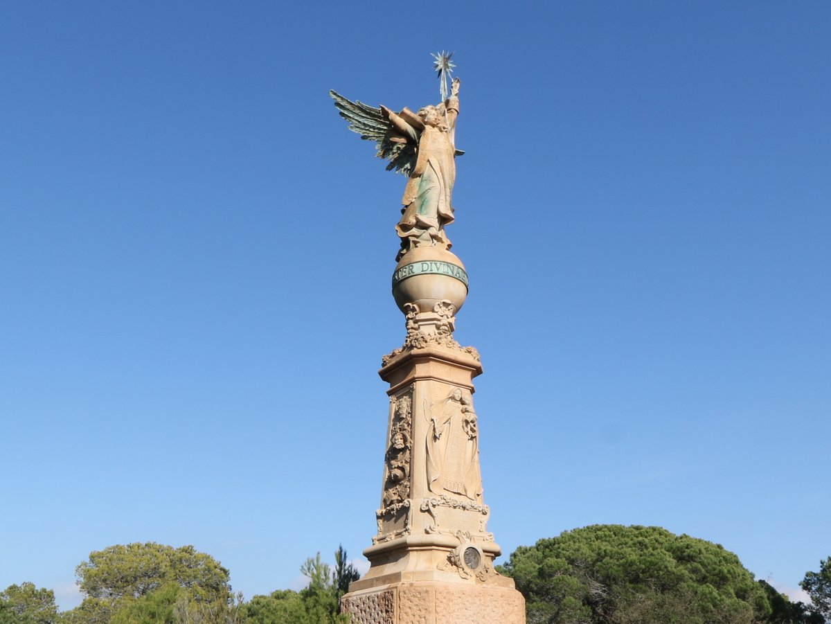 Lloret de Mar. Monument of the Angel