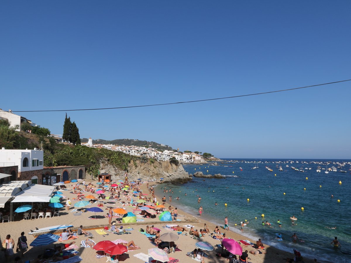 Calella de Palafrugell. Els Canyers Beach