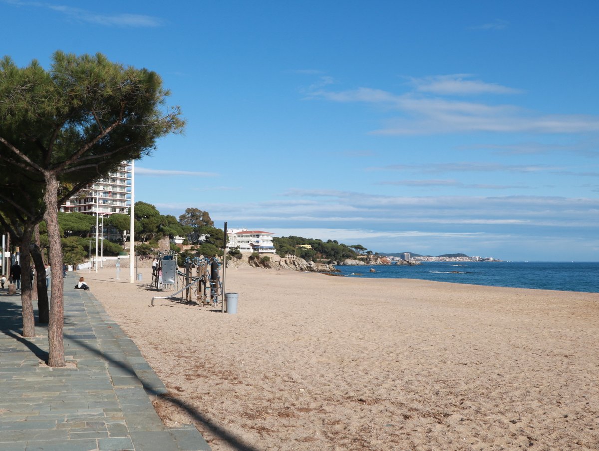 Platja d'Aro. Platja Gran Beach of Platja d'Aro