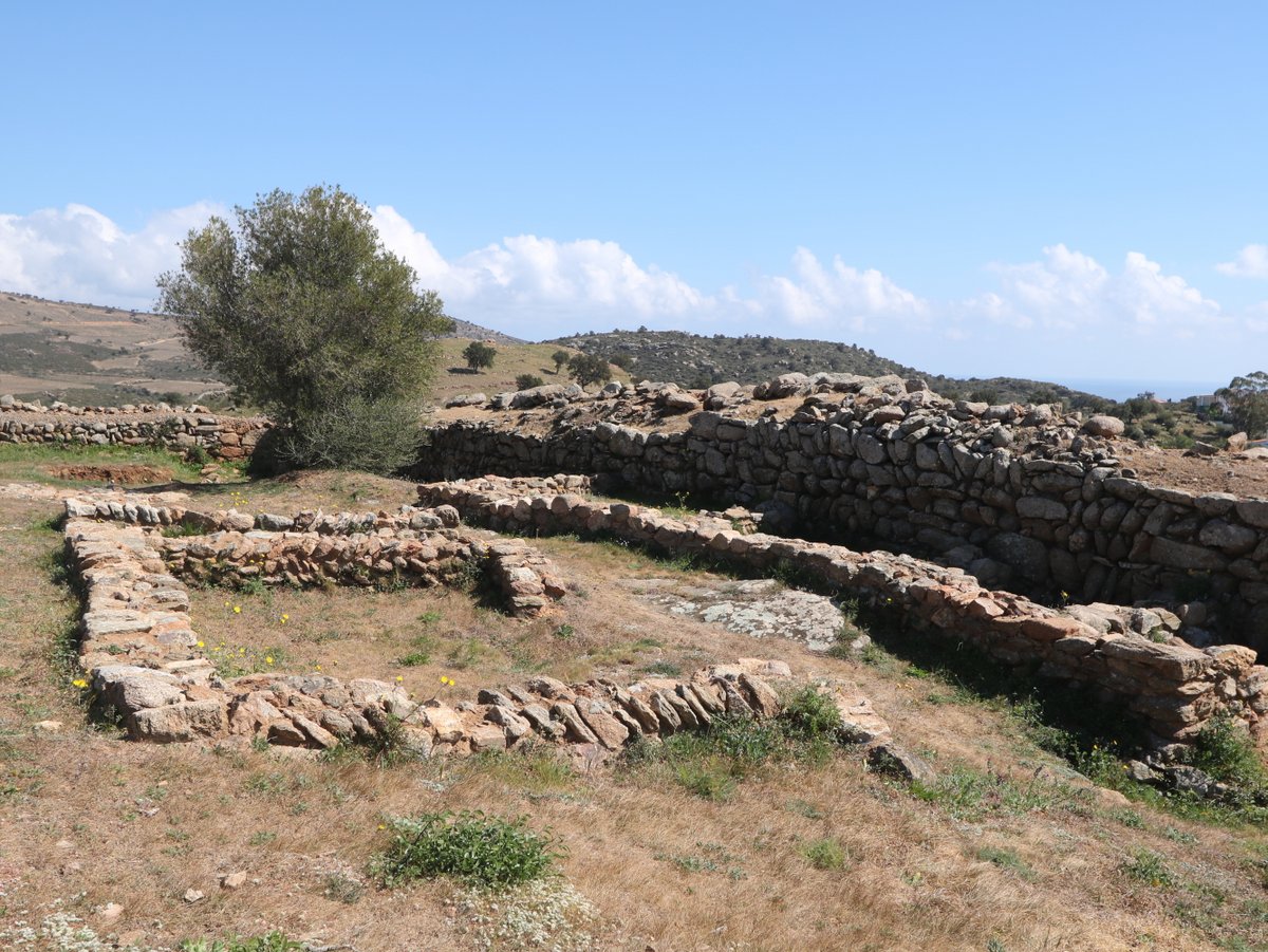 Roses. Ruins of Poblat visigòtic del Puig Rom