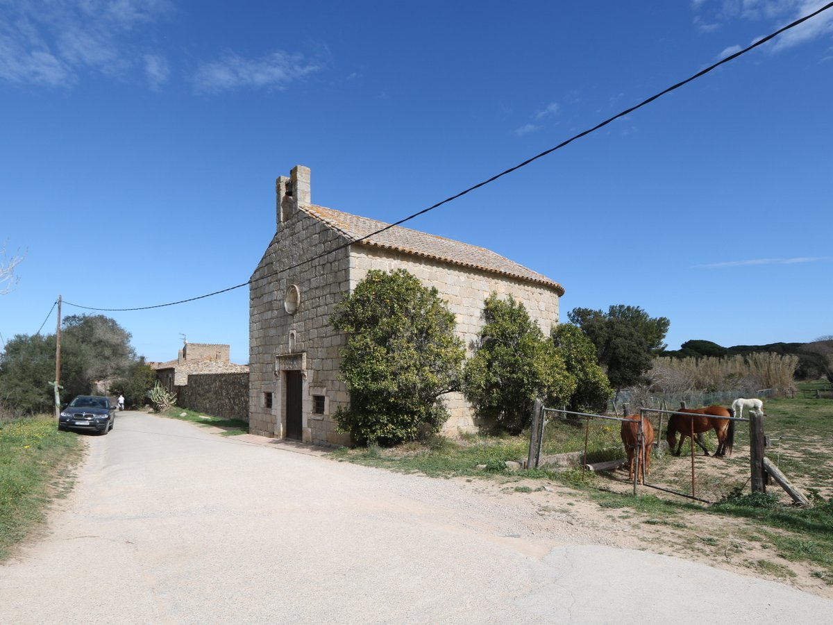 Palafrugell. The Temple of Sant Ramon d'Ermedàs