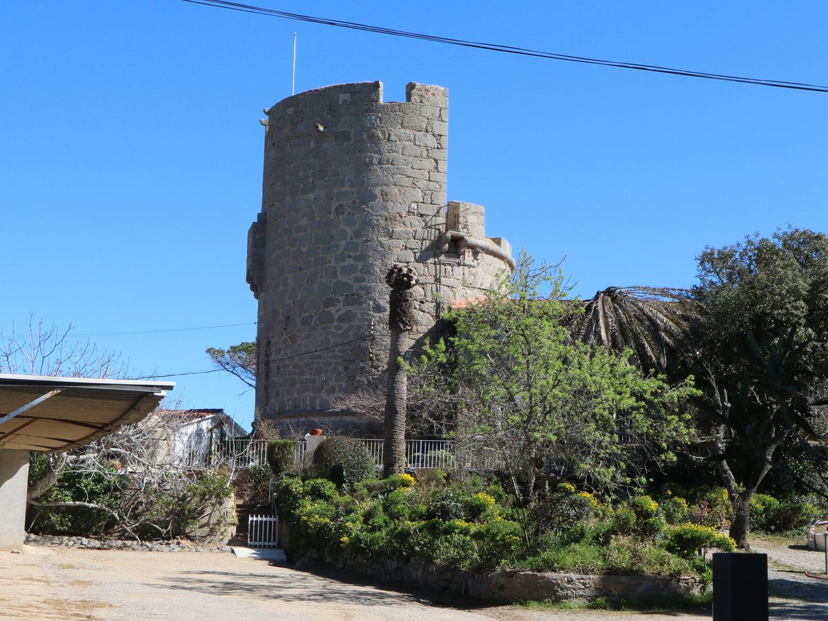 Calella de Palafrugell. Tower of Calella