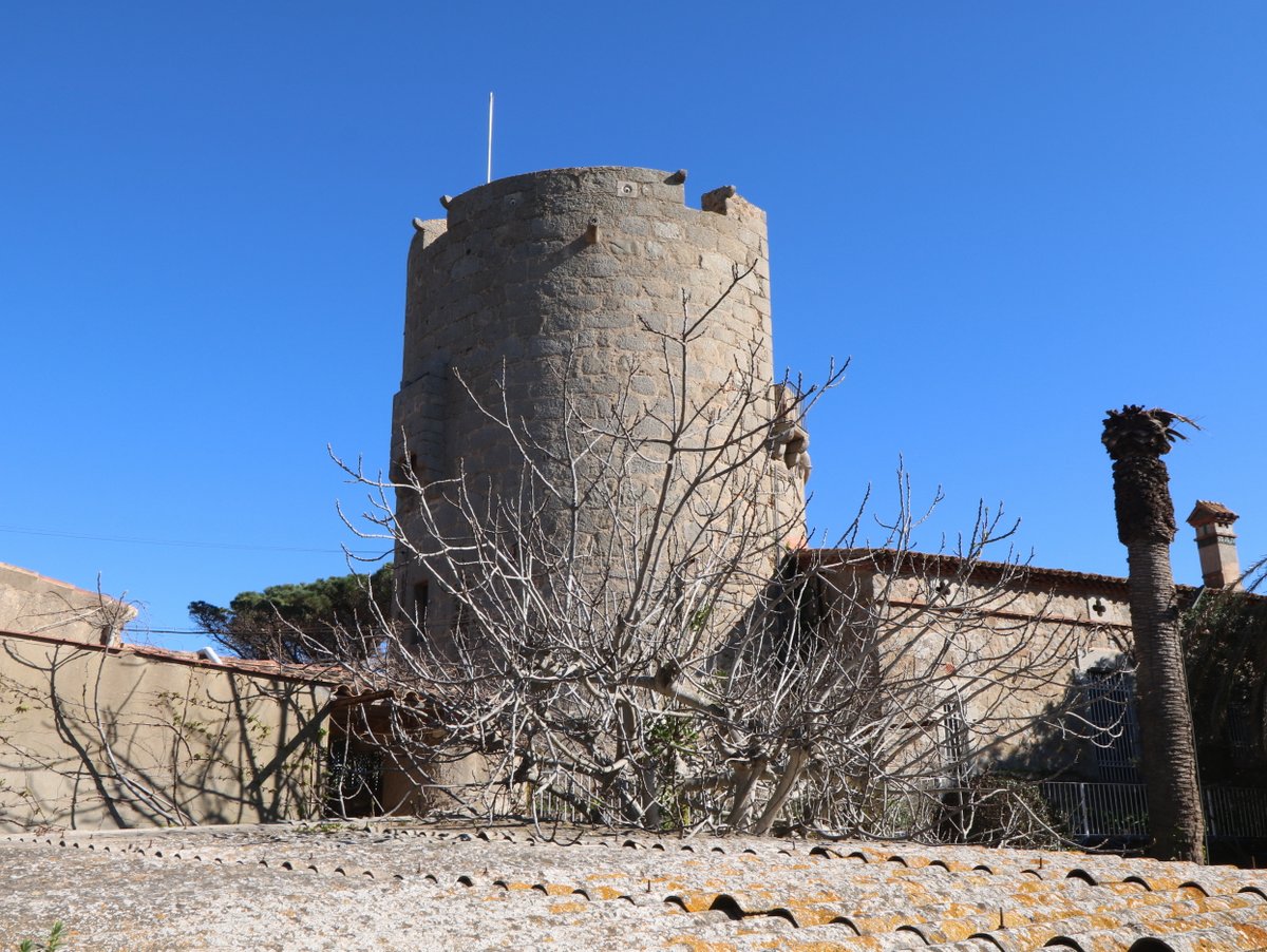Calella de Palafrugell. Tower of Calella