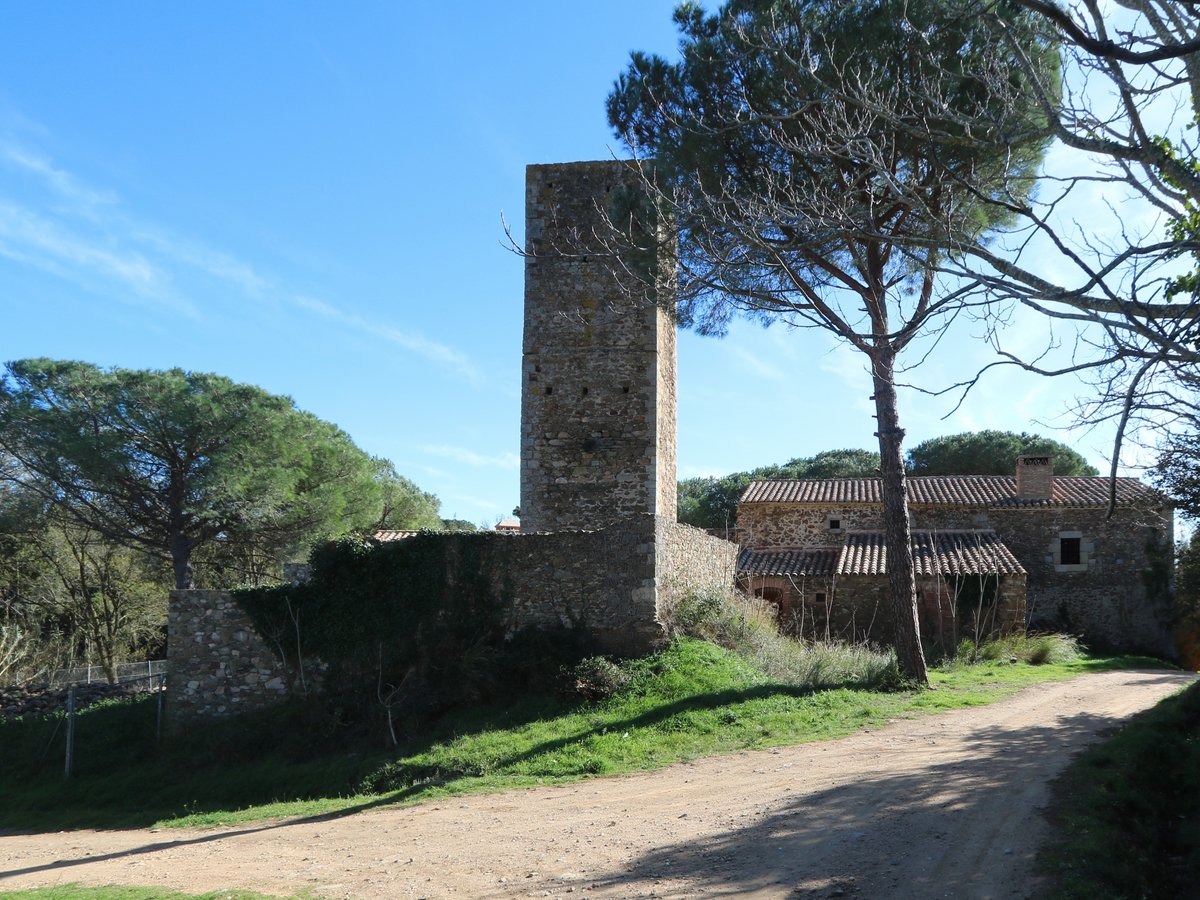 Calonge. Tower Lloreta Castle
