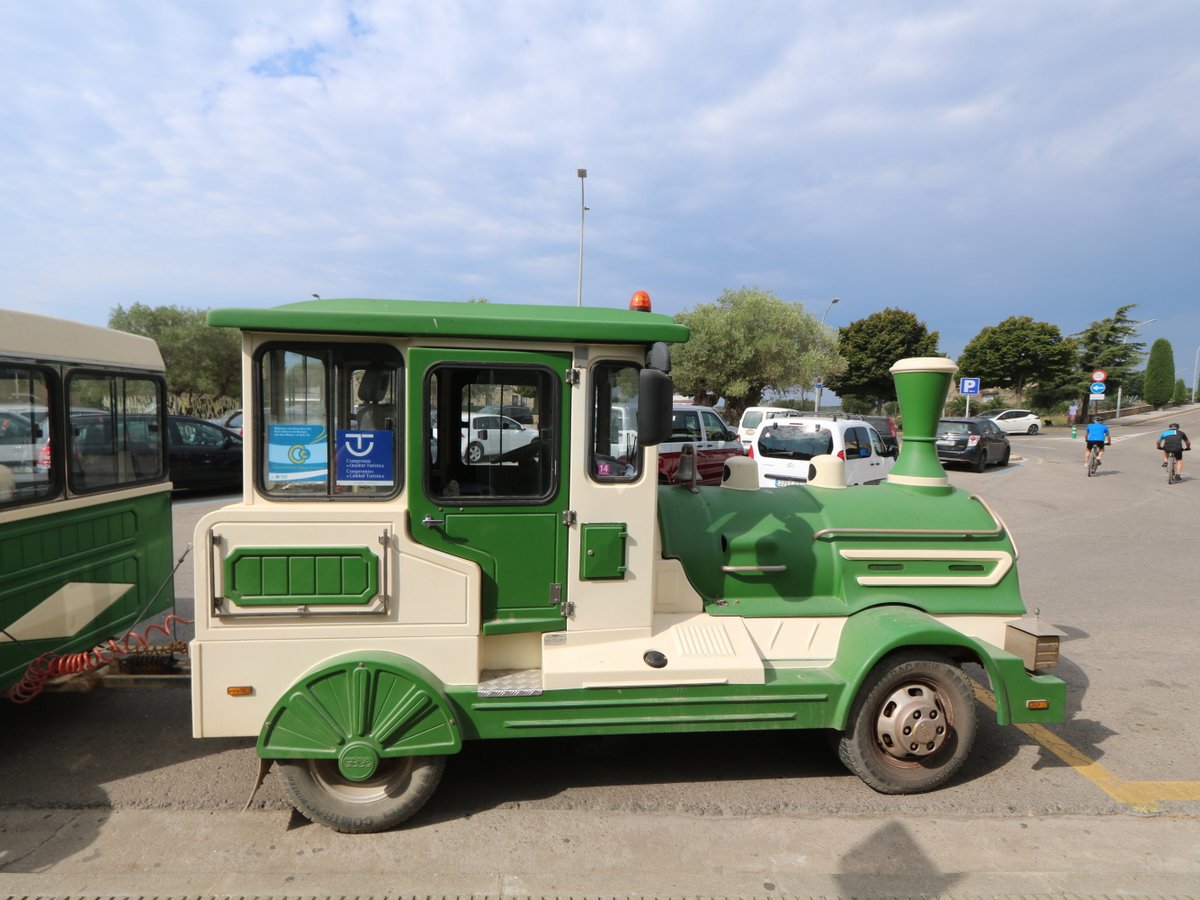 Pals. Mini-train El Xiulet de Pals