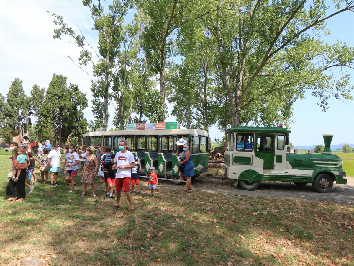 Pals. Mini-train El Xiulet de Pals