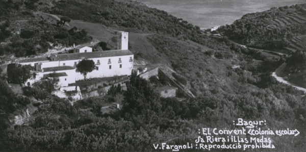 Sa Riera and the former convent of Saint Reparata (Convent Santa Reparada), the beginning of the 20th century