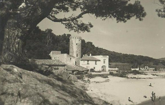 The observation tower Torre Valentina, 1930s